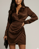Amelia Long Sleeve Party Mini Dress