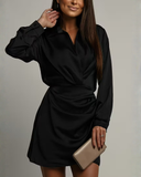 Amelia Long Sleeve Party Mini Dress