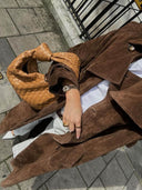 Molly faux suede Trenchcoat 5
