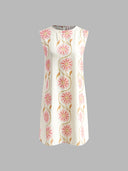 Aria Lightweight Romantic Flora Mini Dress