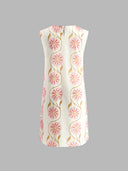 Aria Lightweight Romantic Flora Mini Dress