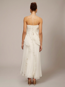 Aria Ruffle Detail Formal Maxi Dress