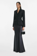 Veloura Tweed Jacket & Satin Autumn Skirt Set