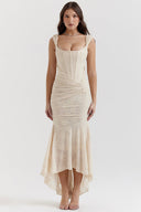 Celeste Draped Corset Gown 6