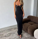 Aurelia Sculpted Lace Maxi Dress
