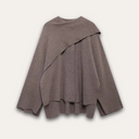 Alvi | Stylish poncho sweater for women 4
