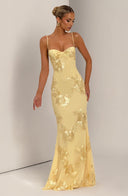 Aurelia Floral Corset Detail Maxi Dress