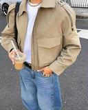 Averon Street Style Zip Autumn Jacket