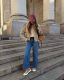 Averon Street Style Zip Autumn Jacket