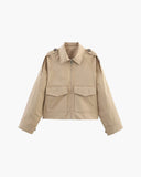 Averon Street Style Zip Autumn Jacket