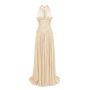 Avirelle Flowing Pleated Evening Maxi Dress