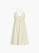 Serena Backless Criss Cross Midi Dress