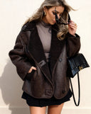 Maribel Faux Leather Jacket