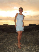 Camille Elegant Glow Mini Dress