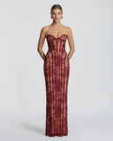 Charlotte Lace Corset Maxi Dress