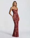 Charlotte Lace Corset Maxi Dress