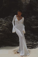 Clarice Crocheted Maxi Dress 5