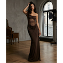 Aria Formal Lace Evening Maxi Dress