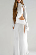 Elara Cut Out Maxi Dress Formal Evening