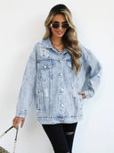Elara Street Style Denim Jacket