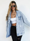 Elara Street Style Denim Jacket