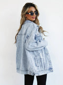 Elara Street Style Denim Jacket