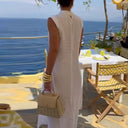 Elira Linen Resort Top and Pants Set