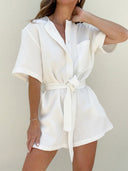Elora Casual Belted Summer Jumpsuit