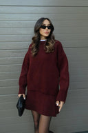 Elora Cozy Sweater and Mini Skirt Set