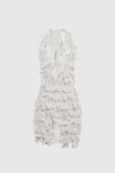 Elora Glam Fringe Mini Dress for Women