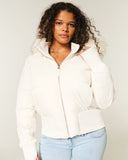 Elora Faux Fur Hooded Puffer Jacket