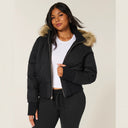 Elora Faux Fur Hooded Puffer Jacket
