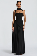 Eloria Asymmetrical Maxi Evening Dress