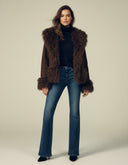 Elowen Elegant Faux Fur Winter Jacket
