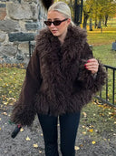Daisy Plush Faux Fur Coat 3