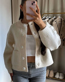 Nessa Thick Knitted Cardigan 4