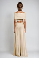 Elowen Off Shoulder Twist Maxi Skirt Set