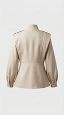 Elowira Structured High Neck Blazer