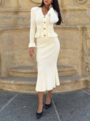 Evelina Refined Knit Matching Set