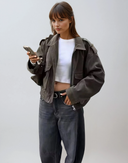 Maribel Modern Cropped Street Jacket