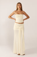 Serena Strapless Top and Maxi Skirt Set