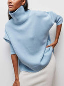 Marcelline Soft Turtleneck Oversized Sweater