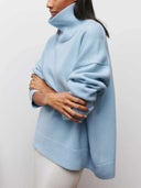 Marcelline Soft Turtleneck Oversized Sweater