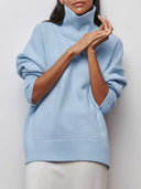 Marcelline Soft Turtleneck Oversized Sweater
