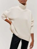 Marcelline Soft Turtleneck Oversized Sweater