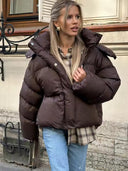 Maribel Modern Street Style Puffer Jacket