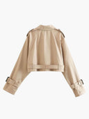 Aimee Cropped Trenchcoat 2
