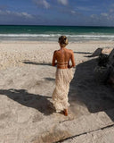 Mariselle Pleated Maxi Two-Piece Set
