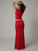 Mariselle Lace Two-Piece Set