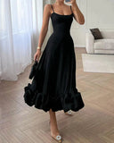 Noelle Chic Dinner Party Midi Dress